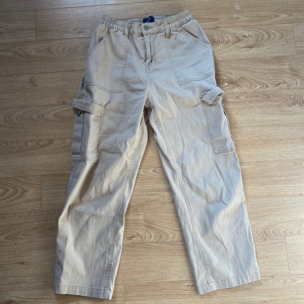 Beige cargo pants